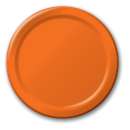 Orange Lunch Plates